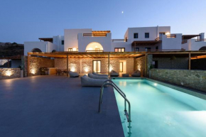 Luxury White Stone Villa Paros